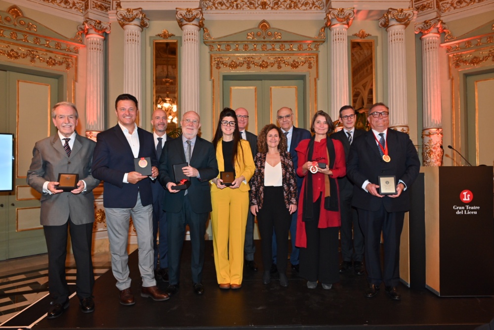 El Gran Teatre del Liceu reconeix Ramon Agenjo, patró-director de la Fundació Damm, amb la Medalla d’Or de Filantropia 2024